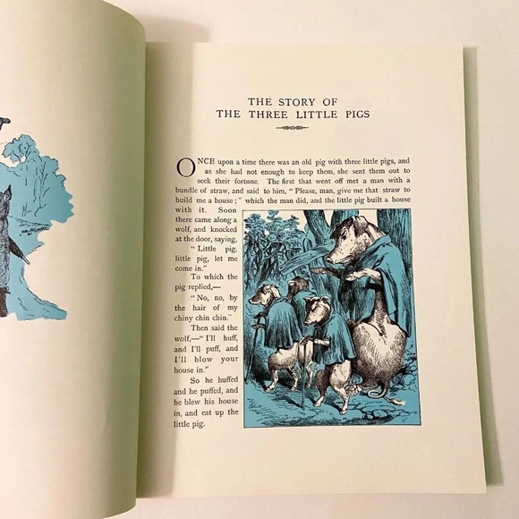 Vintage 1977 Aunt Louisas Book of Fairy  Tales Book Hart Publishing Paperback - Picture 11 of 15